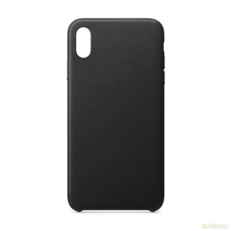 ECO Leather skórzane etui pokrowiec ze skóry ekologicznej iPhone 12 Pro Max czarny