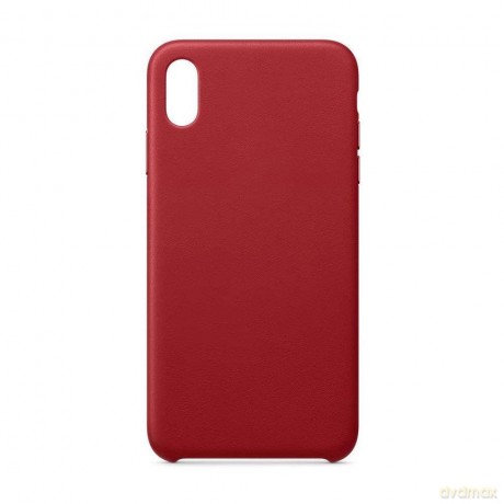 ECO Leather skórzane etui pokrowiec ze skóry ekologicznej iPhone 12 Pro Max czerwony