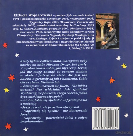 Marzena I Gwiazdy Powieść Dla Dzieci - Elżbieta Wojnarowska [KSIĄŻKA]