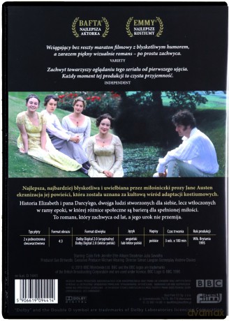 Duma i uprzedzenie (BBC) [2DVD]  