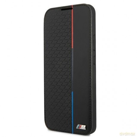 Etui BMW BMBKS22STRTBK S22 S901 czarny/black bookcase M Collection Triangles