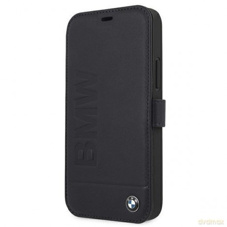 Etui BMW BMFLBKP12SSLLNA iPhone 12 mini 5,4" granatowy/navy book Signature