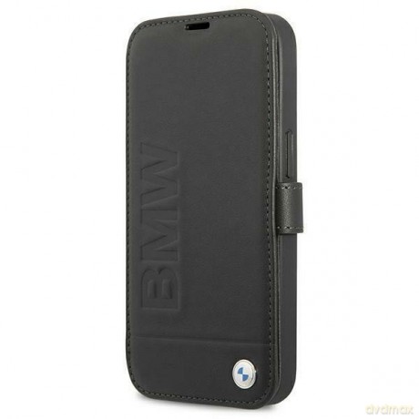 Etui BMW BMFLBKP13SSLLBK iPhone 13 mini 5,4" czarny/black book Signature