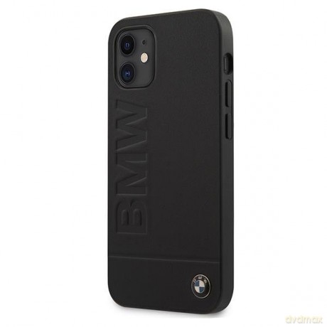 Etui BMW BMHCP12SSLLBK iPhone 12 mini 5,4" czarny/black hardcase Signature Logo Imprint