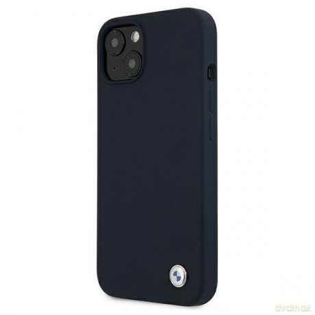 Etui BMW BMHCP13MSILNA iPhone 13 6,1" granatowy/navy hardcase Silicone Signature