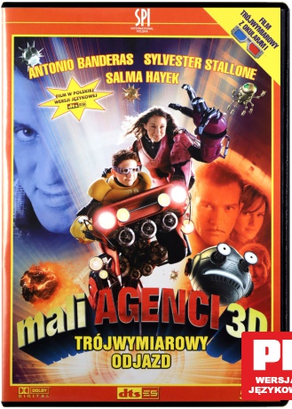 Mali agenci 3D - Trójwymiarowy odjazd [DVD]