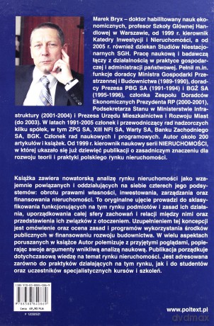Rynek Nieruchomości System I Funkcjonowanie (twarda) - Marek Bryx [KSIĄŻKA]