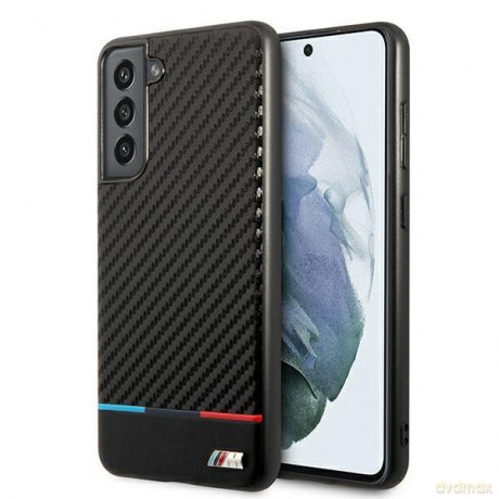 Etui hardcase BMHCS21FEPUCARTCBK S21 FE G990 black/czarny Carbon