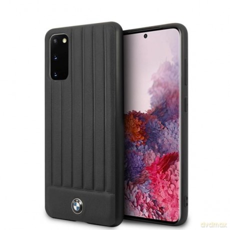 Etui hardcase BMW BMHCS62POCBK S20 G980 czarny/black Signature
