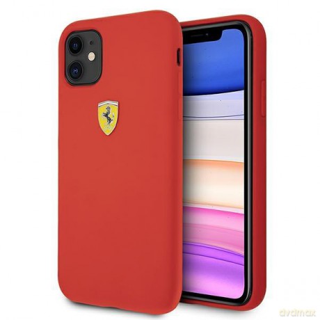 Ferrari FESTPSHCN61RE iPhone 11 6,1" czerwony/red hardcase On Track Silicone
