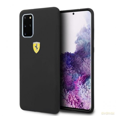 Ferrari Hardcase FESSIHCS67BK S20+ G985 czarny/black Silicone