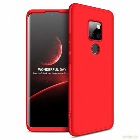 GKK 360 Protection Case etui na całą obudowę przód + tył Huawei Mate 20 czerwony