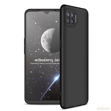 GKK 360 Protection Case etui na całą obudowę przód + tył Oppo A73 czarny