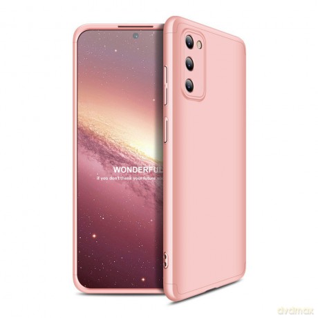 GKK 360 Protection Case etui na całą obudowę przód + tył Samsung Galaxy A41 różowy