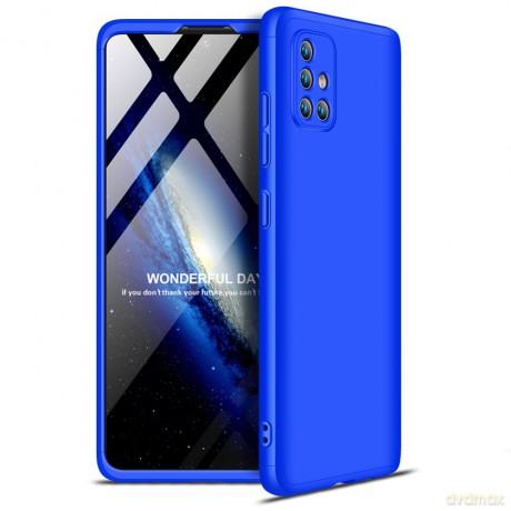 GKK 360 Protection Case etui na całą obudowę przód + tył Samsung Galaxy A71 niebieski