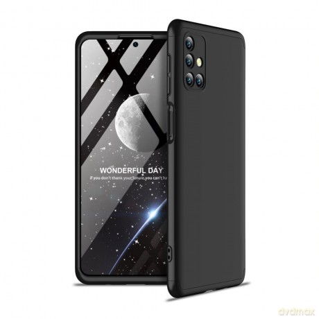 GKK 360 Protection Case etui na całą obudowę przód + tył Samsung Galaxy M31s czarny