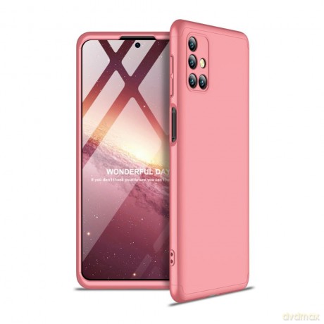 GKK 360 Protection Case etui na całą obudowę przód + tył Samsung Galaxy M31s różowy