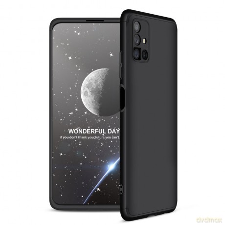 GKK 360 Protection Case etui na całą obudowę przód + tył Samsung Galaxy M51 czarny
