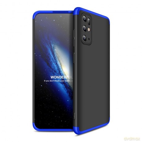 GKK 360 Protection Case etui na całą obudowę przód + tył Samsung Galaxy S20 Plus czarno-niebieski