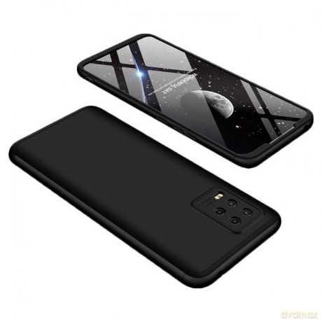 GKK 360 Protection Case etui na całą obudowę przód + tył Xiaomi Mi 10 Lite czarny