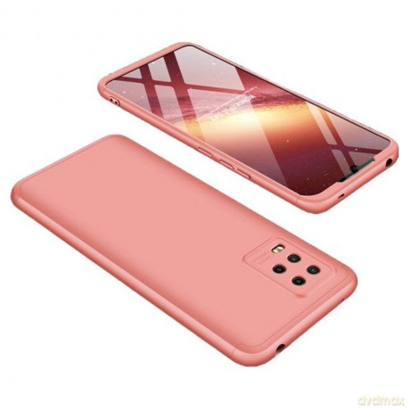 GKK 360 Protection Case etui na całą obudowę przód + tył Xiaomi Mi 10 Lite różowy