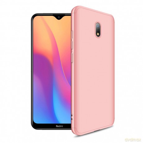 GKK 360 Protection Case etui na całą obudowę przód + tył Xiaomi Redmi 8A różowy
