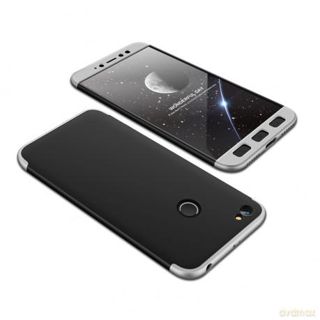 GKK 360 Protection Case etui na całą obudowę przód + tył Xiaomi Redmi Note 5A Prime czarno-srebrny