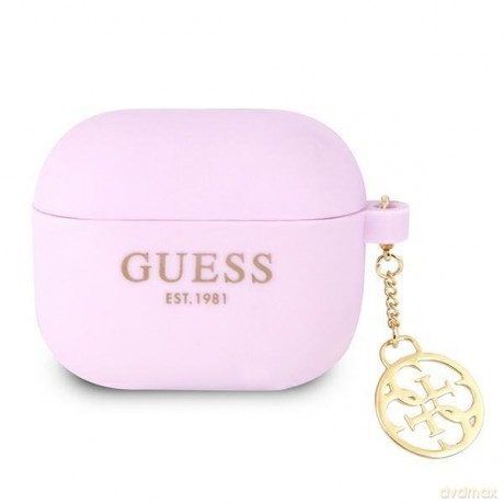 Guess GUA3LSC4EU AirPods 3 cover fioletowy/purple Charm Collection