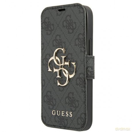 Guess GUBKP13M4GMGGR iPhone 13 6,1" szary/grey book 4G Big Metal Logo