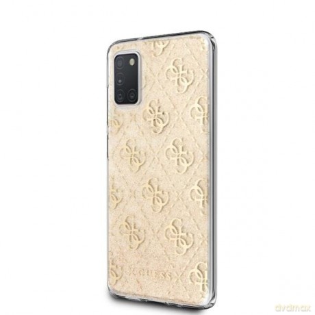 Guess GUHCA31PCU4GLGO A31 A315 złoty/gold hard case 4G Glitter