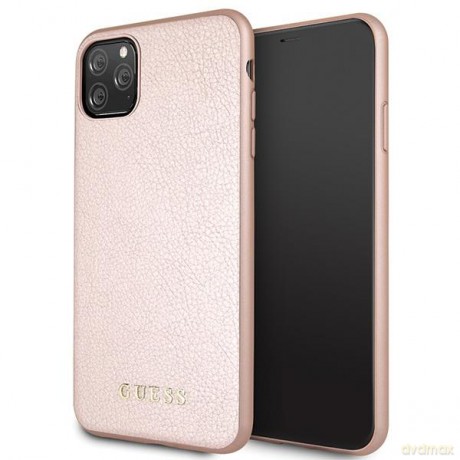 Guess GUHCN65IGLRG iPhone 11 Pro Max różowo-złoty/rose gold hard case Iridescent