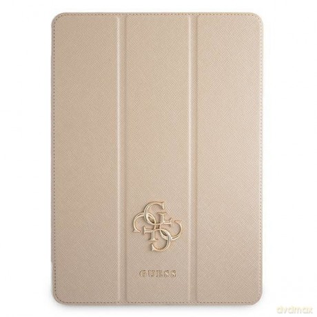 Guess GUIC11PUSASGO iPad 11" 2021 Book Cover złoty/gold Saffiano Collection