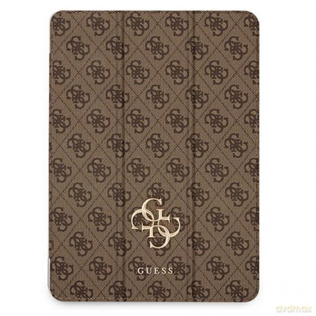 Guess GUIC12G4GFBR iPad 12,9" 2021 Book Cover brąz/brown 4G Collection