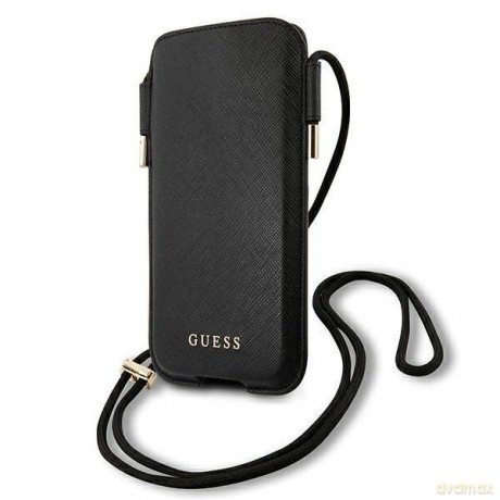 Guess Torebka GUHCP12LSAPSBK 6,7" czarny/black Saffiano
