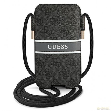 Guess Torebka GUPHL4GDGR 6,7" szary/grey hardcase 4G Stripe