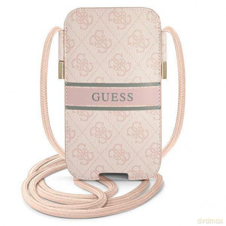 Guess Torebka GUPHM4GDPI 6,1" różowy/pink hardcase 4G Stripe