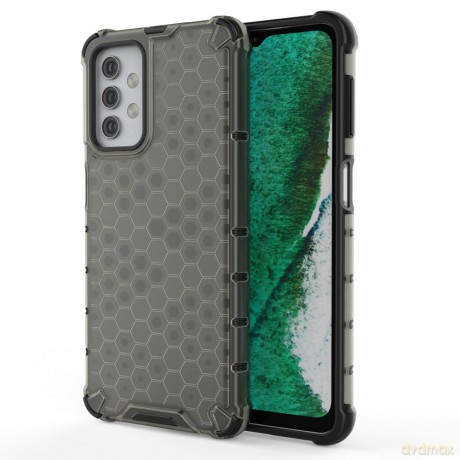 Honeycomb etui pancerny pokrowiec z żelową ramką Samsung Galaxy A32 5G czarny