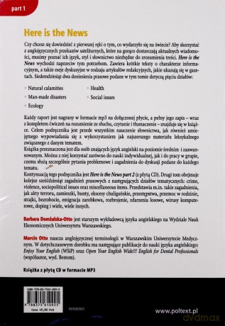 Here Is The News Part 1 - Barbara Otto, Marcin Otto [KSIĄŻKA]+[CD]