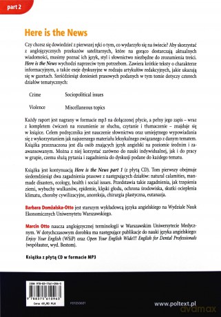 Here Is The News Part 2 (broszurowa) - Barbara Otto, Marcin Otto [KSIĄŻKA]+[CD]