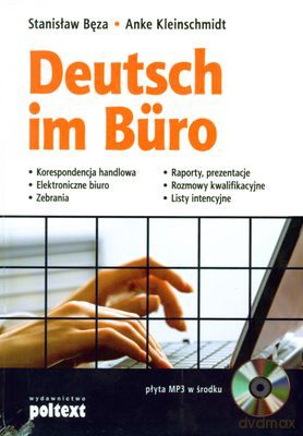 Deutsch Im Buro (broszurowa) - Stanisław Bęza, Anke Kleinschmidt [KSIĄŻKA]+[CD]