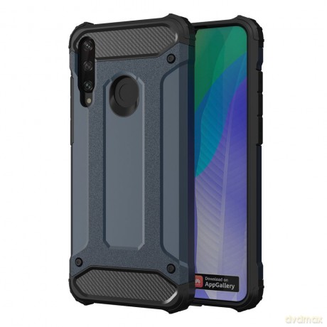 Hybrid Armor pancerne hybrydowe etui pokrowiec Huawei Y6p niebieski