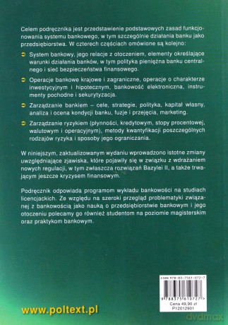 Bankowość Zagadnienia Podstawowe (broszurowa) [KSIĄŻKA]