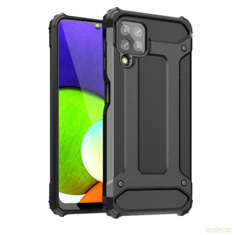 Hybrid Armor pancerne hybrydowe etui pokrowiec Samsung Galaxy A22 4G czarny