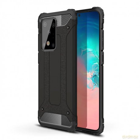 Hybrid Armor pancerne hybrydowe etui pokrowiec Samsung Galaxy S20 Ultra czarny