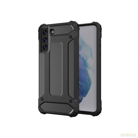 Hybrid Armor pancerne hybrydowe etui pokrowiec Samsung Galaxy S21 FE czarny