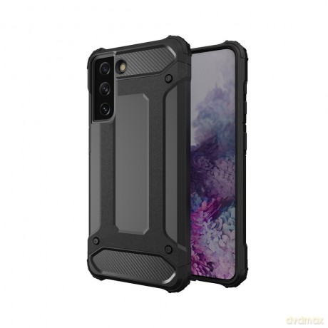Hybrid Armor pancerne hybrydowe etui pokrowiec Samsung Galaxy S21+ 5G (S21 Plus 5G) czarny