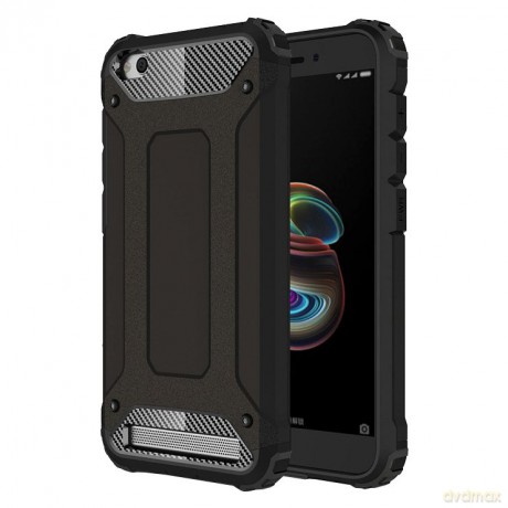 Hybrid Armor pancerne hybrydowe etui pokrowiec Xiaomi Redmi 5A czarny