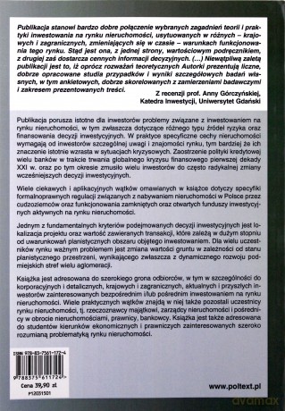Inwestowanie Na Rynku Nieruchomości - Pod Red. Ewy Siemińskiej [KSIĄŻKA]
