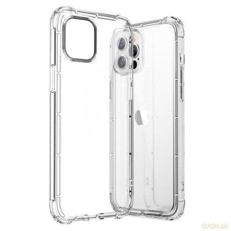 Joyroom Crystal Series pancerne wytrzymałe etui do iPhone 12 mini przezroczysty (JR-BP778)
