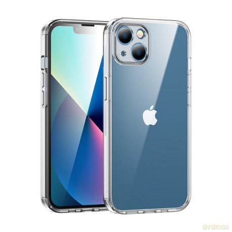 Joyroom Star Shield Case etui pokrowiec do iPhone 13 sztywna obudowa przezroczysty (JR-BP911 transparent)